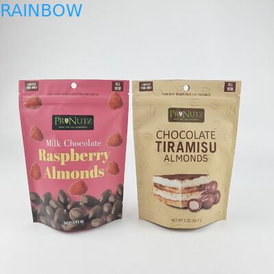 Smell Proof Edible Food Packaging Bags 3.5g 7g 14g 28g Stand Up Mylar Food Bags