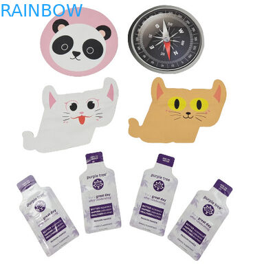 Custom Printed Die Cut Mylar Bags 1g 3.5g 7g 14g 28g Child Resistant For Cookie Candy