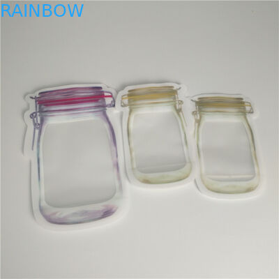 Custom Printed Die Cut Mylar Bags 1g 3.5g 7g 14g 28g Child Resistant For Cookie Candy