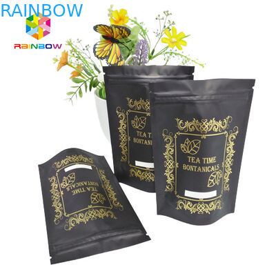 Customized Edible Packaging Stand Up Pouch Bag With Zipper Smell Proof
