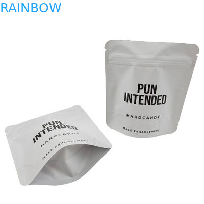 Customized  Mylar Aluminum Foil Zip Lock Bag For Edible Food Packaging