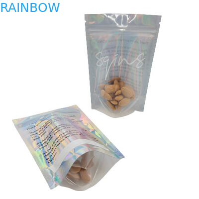 Customized  Mylar Aluminum Foil Zip Lock Bag For Edible Food Packaging