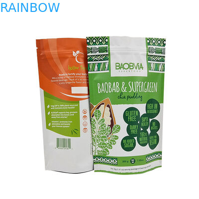 Colorful Plastic Zip Lock Bags Child Smell Proof Digital Printing