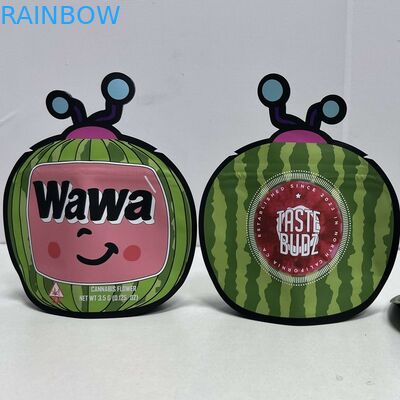 Plastic Foil Herbal Incense Packaging Mylar Bag Stand Up Pouch Cannabis Flower