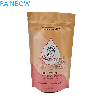 14g Stand Up Pouch Aluminum Packaging Bags Food Grade Edible Plastic Laminated