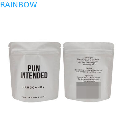 14g Stand Up Pouch Aluminum Packaging Bags Food Grade Edible Plastic Laminated