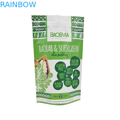 14G 28G Candy Edible Cookie Mylar Bags Plastic Sealed Matte Child Resistant Stand Up