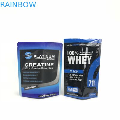 Custom Printed Mylar Packaging Bags Smell Proof Stand Up Hologram Cookie 30 Microns