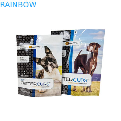 Custom Printed Mylar Packaging Bags Smell Proof Stand Up Hologram Cookie 30 Microns