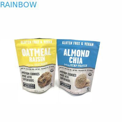 3.5g Candy CMYK Food Plastic Bag Smell Proof Stand Up Pouch Aluminum With Zipper