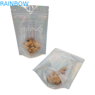Smell Proof CMYK Ziplock Snack Bag Pouch Mylar For 3.5g Packages 200 Microms