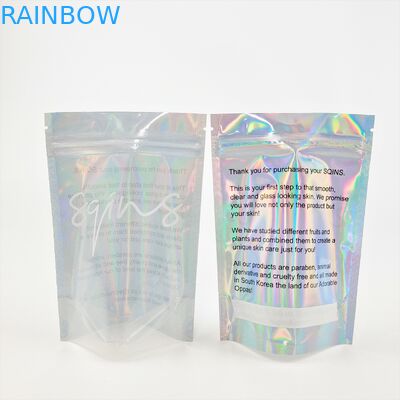 Aluminum Foil Mylar Bag Stand Up Pouch Smell Proof Packaging Food Resealable