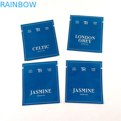 500Ppcs Packaging Printing Mylar Bags For Black Green Tea Heat Seal Pouches