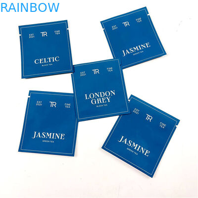 500Ppcs Packaging Printing Mylar Bags For Black Green Tea Heat Seal Pouches