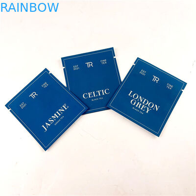 500Ppcs Packaging Printing Mylar Bags For Black Green Tea Heat Seal Pouches