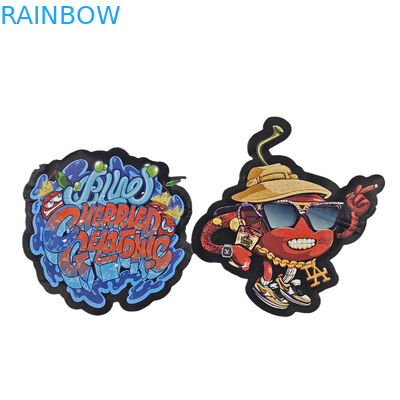 3.5g 7g 14g 28g Custom Design Irregular Child Proof Die Cut snack Shaped Plastic Packaging