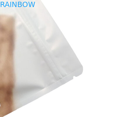 Edible Plastic Packaging  Aluminum Foil  Zipper Stand Up Bags For Snack Cookie Protein Powder