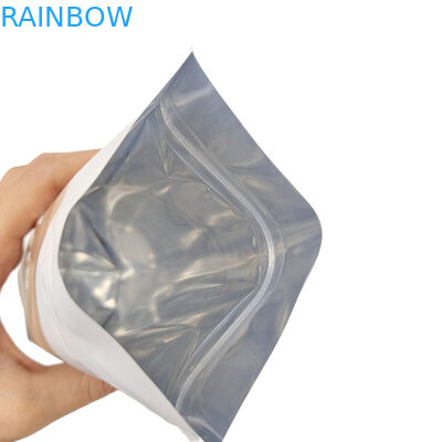 Food Packaging With Zipper Edible 250g Coffee Bar Wrapper Resealable Stand Up Pouch