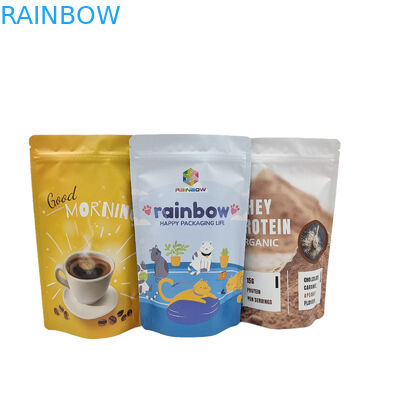 Food Grade Packaging Custom Matte Aluminium Foil Edible Mylar Snack Zip Lock Bags