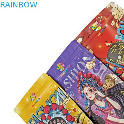 Edible Foil Stand Up Zipper Pouch 100g Plastic For Candy/Snack/Coffee/Pet Food Mylar Bags