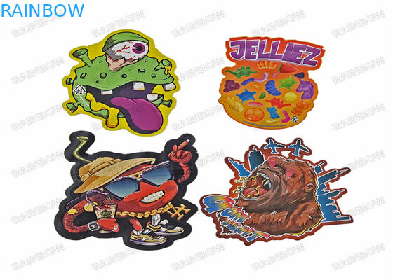 Die Cut Irregular 3.5g Snack Bag Special Shaped Food Plastic Ziplock Packaging Mylar Bags