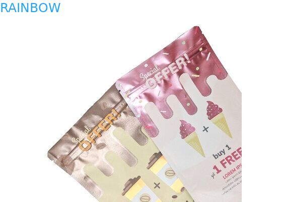 Custom Stand Up Coffee Bag Smell Proof Aluminum Foil Ziplock Bag