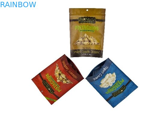 250g 500g 1kg Custom Stand Up Bag Matte Aluminium Food Packaging Pouch