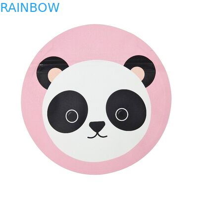 Holographic Printing Die Cut Mylar Bag 3.5g 7g Special Irregular Shaped Ziplock