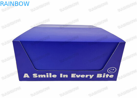 Food Product Packaging Paper Display Box Double Side Printing Matte Shinny