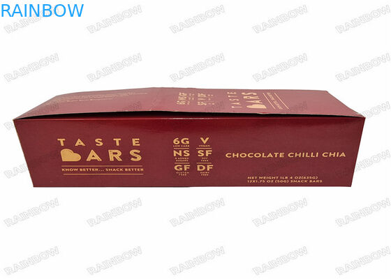 Candy Dry Fruit Chocolate Custom Printed Packaging Counter Display Paper Boxes OEM