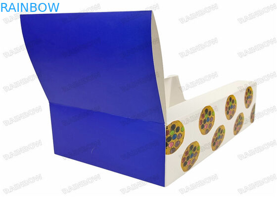 Candy Dry Fruit Chocolate Custom Printed Packaging Counter Display Paper Boxes OEM