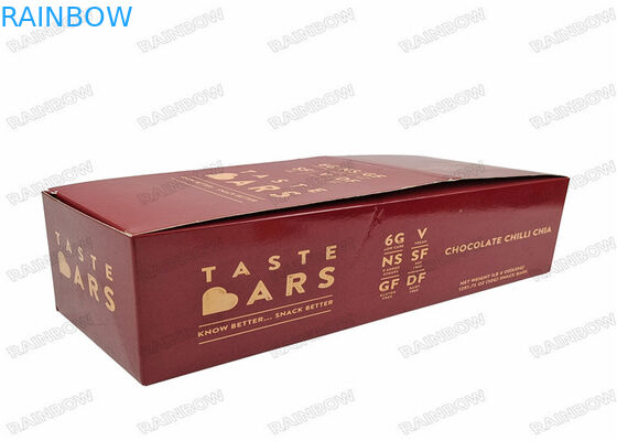 Custom Counter Display Cardboard Packaging Boxes For Tea Chocolate Retail Packaging