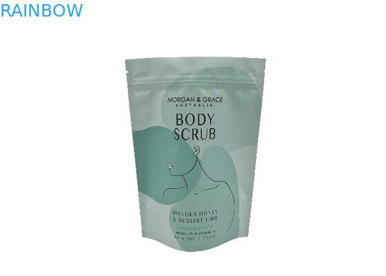 Digital Printing Custom Stand Up Bag Waterproof Packaging Bag For Body Scrub