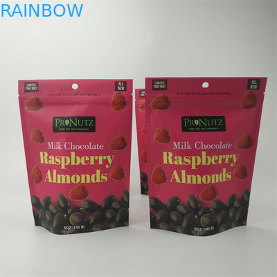 Custom Printed Smell Proof Stand Up Pouch Digital Printing Bags Laminated Mylar Plastic Bags For Food