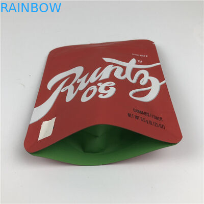 Custom Printed Stand Up Childrpoof Ziplock Snack Pouches Food Packaging Bag