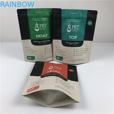 Custom Printed Snack Pouhes Dry Flower Packaging Bag with Handle Hologram Foil Smell Proof Bags