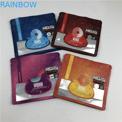Professional Service Digital Printed Bags with Glossy/Matte Printing Finishing Gummy Edible Mylar Bags