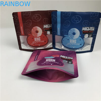 Professional Service Digital Printed Bags with Glossy/Matte Printing Finishing Gummy Edible Mylar Bags