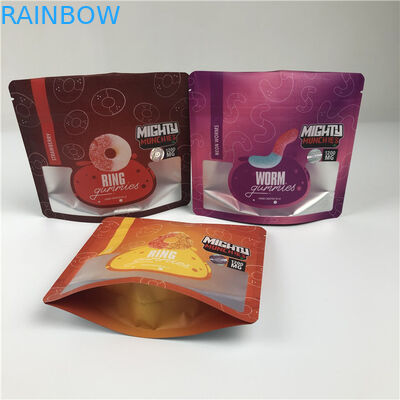 Professional Service Digital Printed Bags with Glossy/Matte Printing Finishing Gummy Edible Mylar Bags