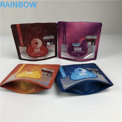 Professional Service Digital Printed Bags with Glossy/Matte Printing Finishing Gummy Edible Mylar Bags