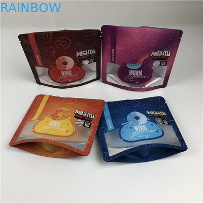 Professional Service Digital Printed Bags with Glossy/Matte Printing Finishing Gummy Edible Mylar Bags