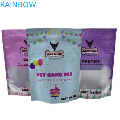 Food Pouch for Pet Food with Zipper Stand Up Zipper Food Packing Pouches