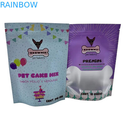 Food Pouch for Pet Food with Zipper Stand Up Zipper Food Packing Pouches