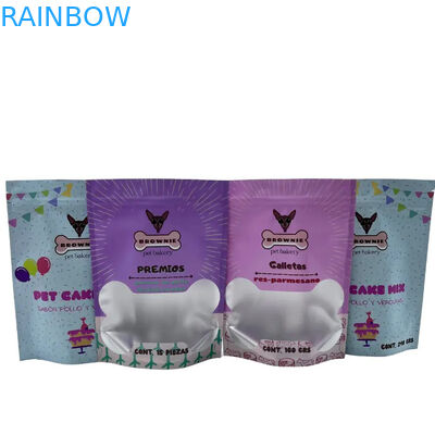 Zipper Pet Meal Bag in CMYK Colors for Long-Lasting Pet Food Storage