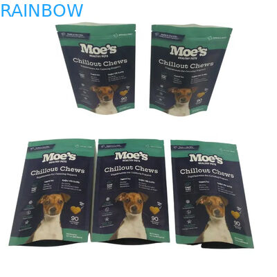 Animal Feed Sack with Tear Notch for Dog Treats Packing Bags