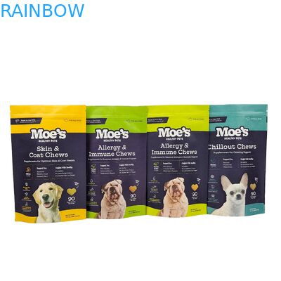 Custom Logo Printed Biodegradable 100% Sachet Packaging Reusable Stand Up Plastic Bags Doypack With Ziplock