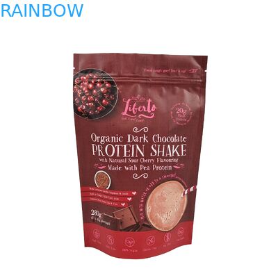 High Quality Heat Seal Snack Bag Custom Aluminum Foil Zipper Stand Up Plastic Packaging Ziplock Bag