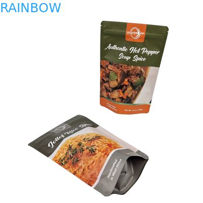 Custom Logo Printed Resealable Plastic Bags Snack Nut Food Packaging Stand Up Pouch Zipper Bag