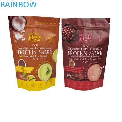 Custom Logo Printed Resealable Plastic Bags Snack Nut Food Packaging Stand Up Pouch Zipper Bag