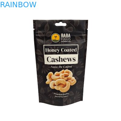 Chocolate Bag Stand Up Custom Pouch Aluminum Foil Zipper Pouch Aluminum Foil Frosted Zipper Bag